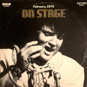 ELVIS PRESLEY - ON STAGE (LP)
